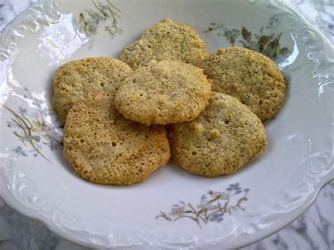 Oesters en Uien Hazelnootschuimkoekjes Voedsel ideeën Gembersaus