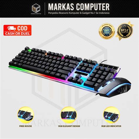 Jual Paket Keyboard Gaming Dan Mouse Rgb Set Mouse Dan Keyboard Gaming