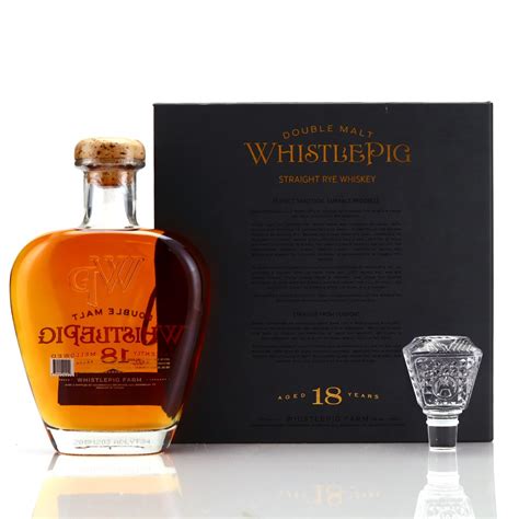 Whistlepig 18 Year Old Double Malt Straight Rye | Whisky Auctioneer