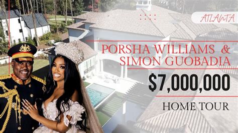 Porsha Williams Simon Guobadia Mansion Tour Atanta