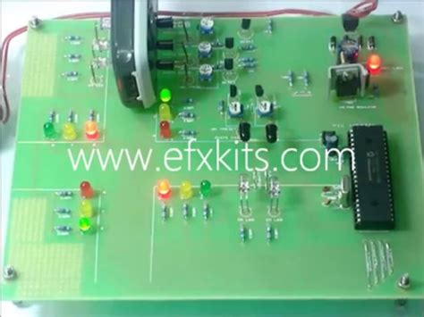 Density Based Traffic Signal System Using Pic Microcontroller Video