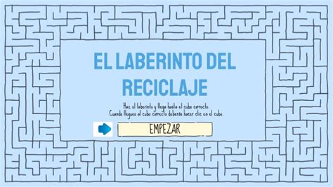 LABERINTO DEL RECICLAJE