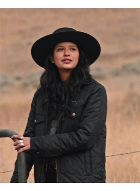 Tanaya Beatty Yellowstone Season 4 Avery Black Jacket