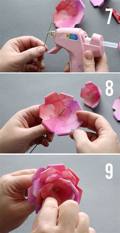 How To Make Gorgeous Paper Roses {free Template} Paper Rose Template