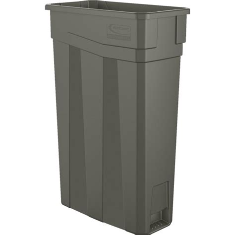 Suncast Commercial Slim Gallon Trash Can Rlw Supply Co