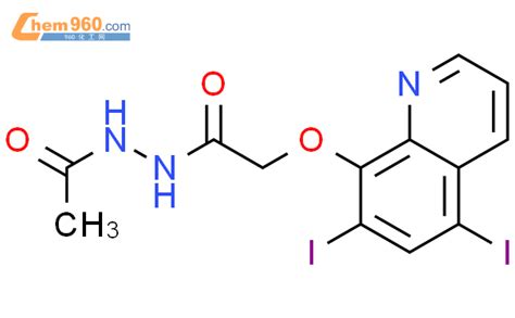 838839 24 0 Acetic Acid 5 7 Diiodo 8 Quinolinyl Oxy 2