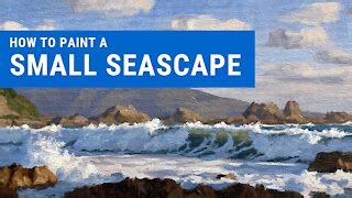 How To Paint A SUNSET SEASCAPE