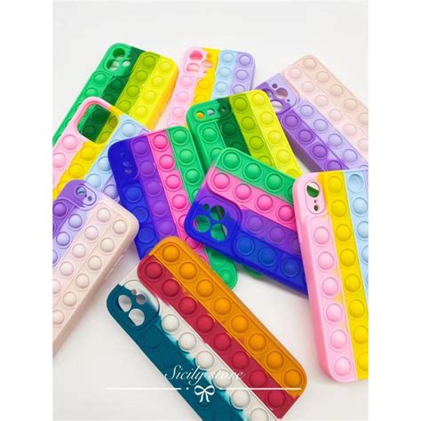 Capa Capinha Case Apple Iphone Pop It Fidget Toy Iphone Plus