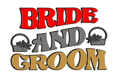 Bride And Groomwedding T Shirt Design Graphic By Journey With Craft · Creative Fabrica