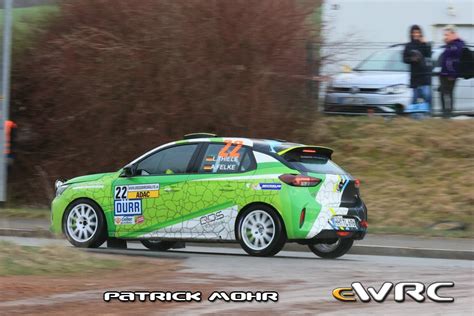 Thiele Lukas Felke Ann Opel Corsa Rally Adac Rallye Erzgebirge