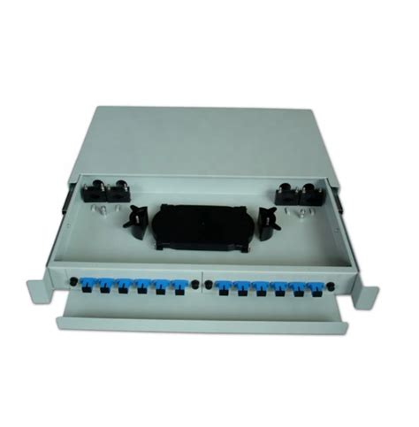 Rack Mount 6 Port ODF SC ST FC Duplex LC Fiber Optic Termination Box