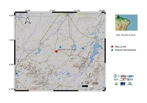 Tremor De Terra De Magnitude Registrado Em Cara Bas