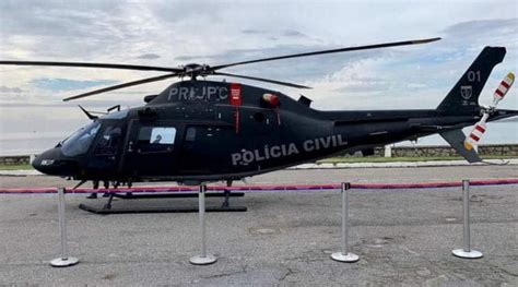 Governo Federal entrega a Polícia Civil do Rio helicóptero que terá