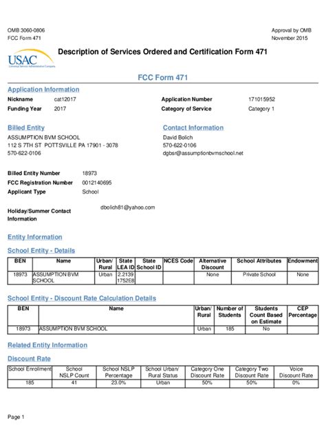 Fillable Online ASSUMPTION BVM Fax Email Print PdfFiller