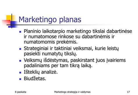 Ppt Marketingo Strategija Ir Valdymas Powerpoint Presentation Free