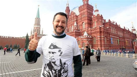 Putins beste Freunde Kontakte nach Moskau werden für Italiens