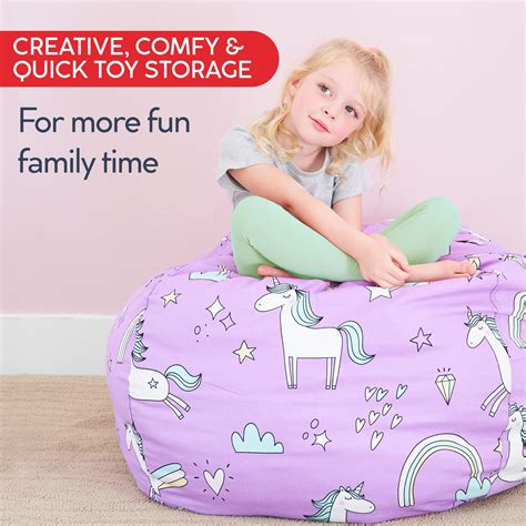 Snapklik.com : Stuff N Sit Large 33 Bean Bag Storage Cover For Stuffed ...