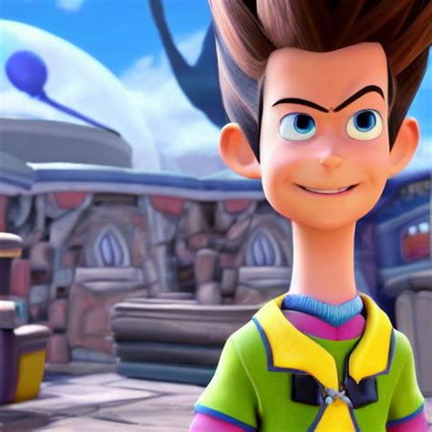 Prompthunt Jimmy Neutron From Nickelodeon As An Npc Character In The