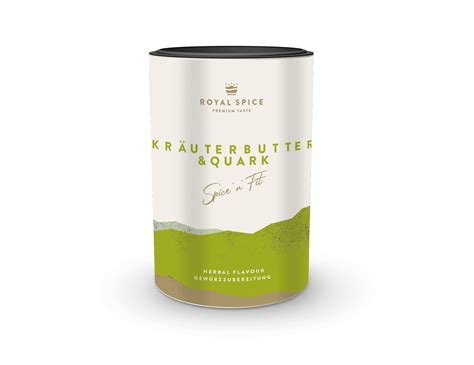 Kräuterbutter und Quark Gewürzzubereitung Größe 40 Gramm Dose