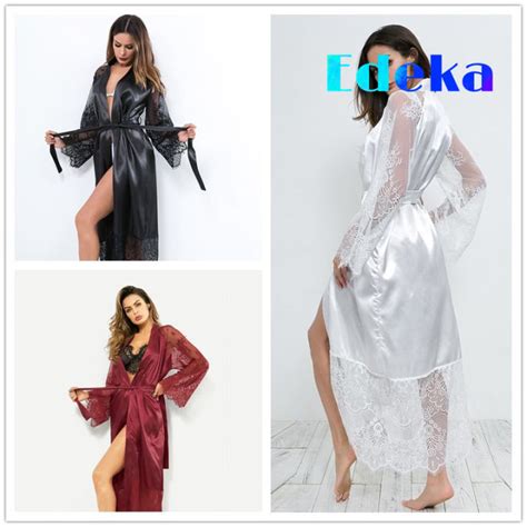 Wedding Nightgown Dress Sexy Lingerie Sleepwear Lace Women S Long