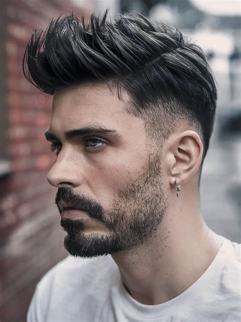 Los Cortes De Pelo Para Hombre Corto Por Los Lados Y Largo Arriba Que