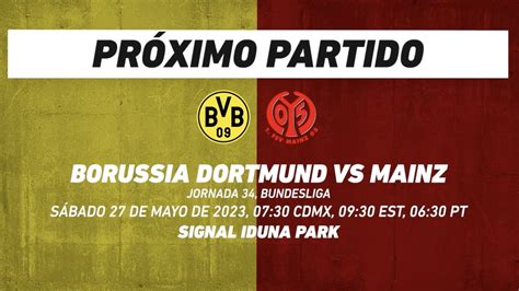 Borussia Dortmund Vs Mainz Bundesliga Youtube