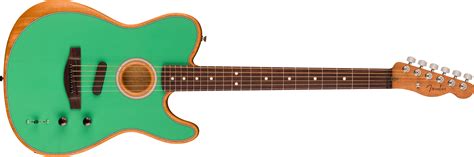 Fender Limited Edition Acoustasonic® Player Telecaster® Rosewood Fingerboard Sea Foam Green