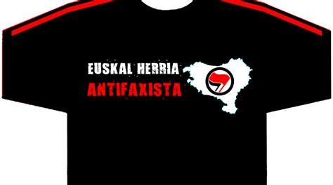 SARE ANTIFAXISTA Kamiseta Berria Salgai Euskal Herria Antifaxista