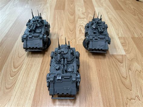 Games Workshop Warhammer 40K Space Marines Gladiator Lot Three Tanks