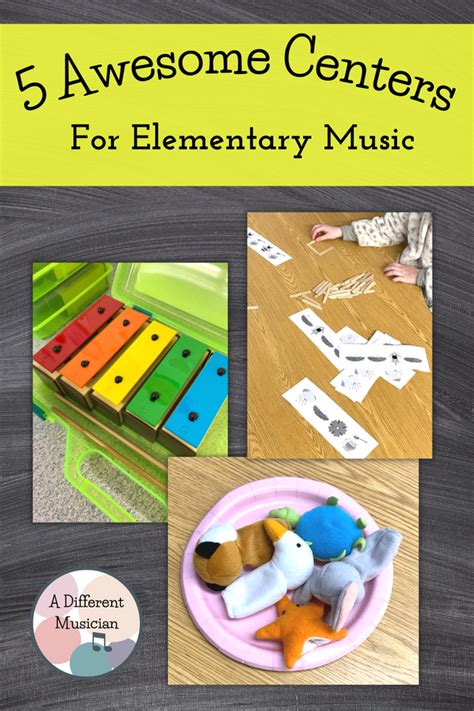 5 Awesome Centers For Elementary Music Elementary Music Lessons