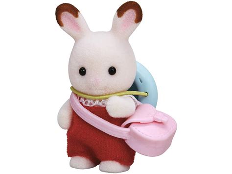 Sylvanian Families Bebé Conejo Chocolate Epoch Para Imaginar 5405