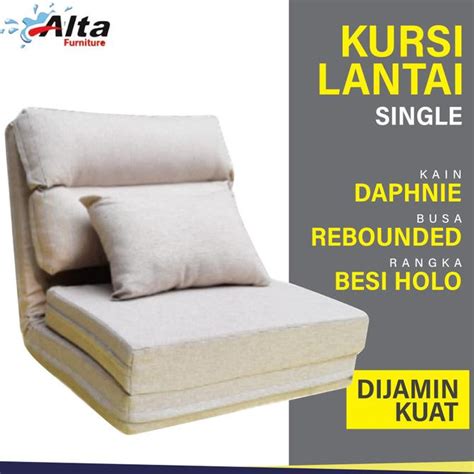 Jual Sofa Bed Kursi Lantai Lipat Lesehan Rebounded Malas Sofa Lantai