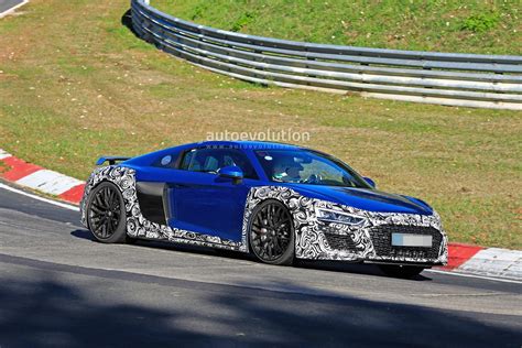 Audi R8 GT Facelift Spied Testing At The Nurburgring Autoevolution