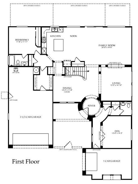 Pulte Townhomes Floor Plans