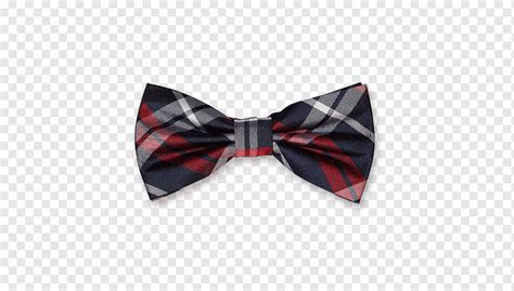 Black Red And Blue Plaid Bowtie Bow Tie Necktie Clothing Accessories