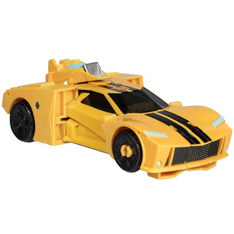 Transformers Earthspark Deluxe Class Animated Bumblebee Action Figure Toy