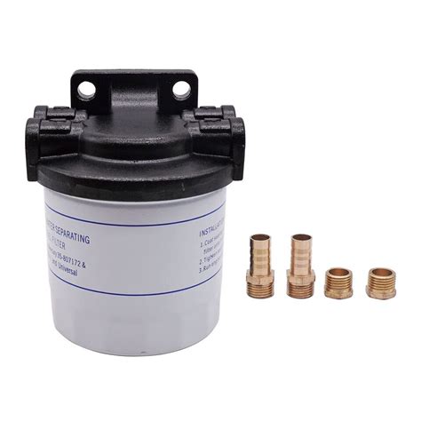 Marine Boat Spin On Fuel Filter Water Separator Kit Q