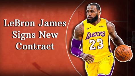 Lebron James New Contract | Extension With Los Angeles Lakers