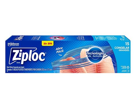 Bolsas Ziploc Para Congelar 15 Piezas Coppel