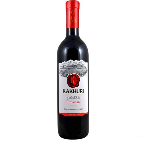 Wino Kakhuri Pirosmani Red Semi Dry L Iconselection Pl