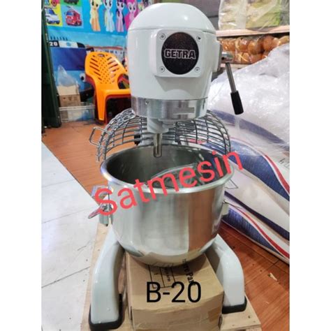 Jual Mesin Mixer 20 Liter Planetary 3 Pengaduk Adonan Kue Roti Bolu