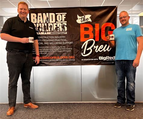 Big Red Construction Sponsors Big Brews Mental Health Campaign