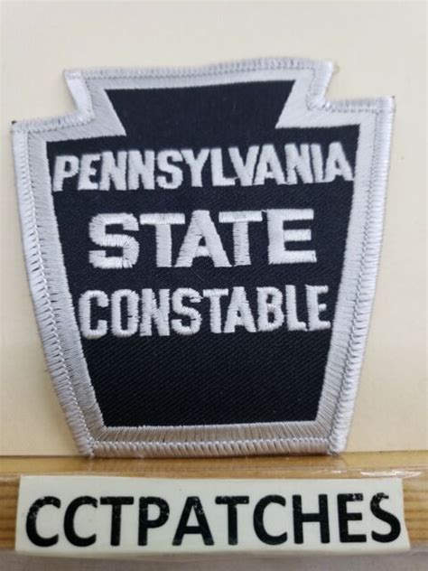 Pennsylvania State Constable Police Shoulder Patch Pa Ebay