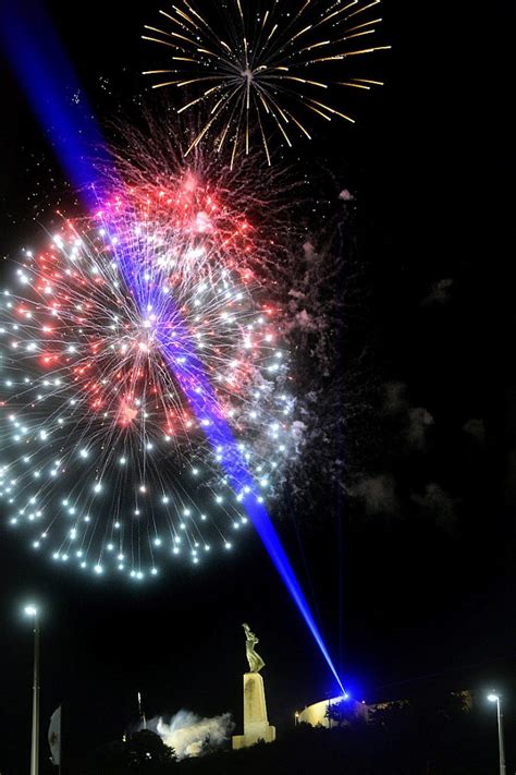 Images Of Budapest Fireworks Over The Danube Pannonland