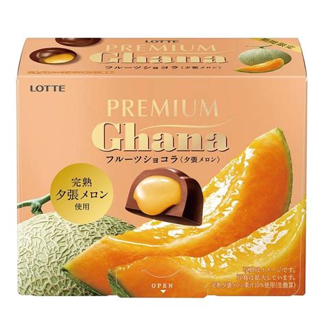 Lotte Premium Ghana Melon Chocolate G Weee