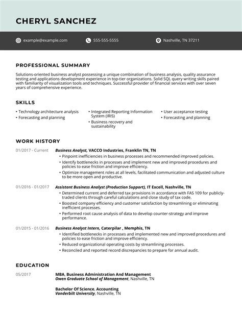 Chief Executive Officer Resume Example | Resume-Now