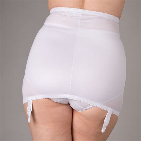 Ds Short Legged Satin Panel Girdle Roll On Girdles Pull On