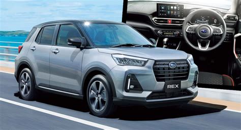 Subaru Rex Is A Triplet To The Daihatsu Rocky And Toyota Raize Urban