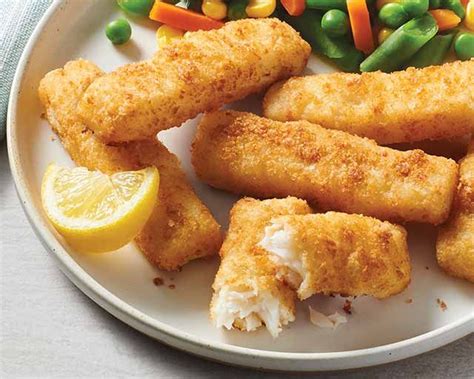 Crispy Breaded Fish Sticks Food Baked Salmon Recipes Fish Sticks