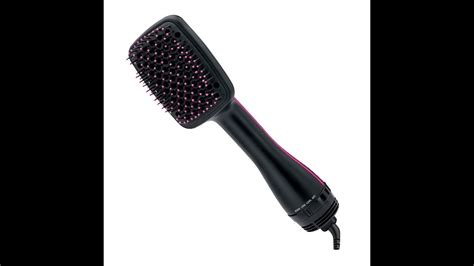 Revlon One Step Hair Dryer And Styler Black Youtube